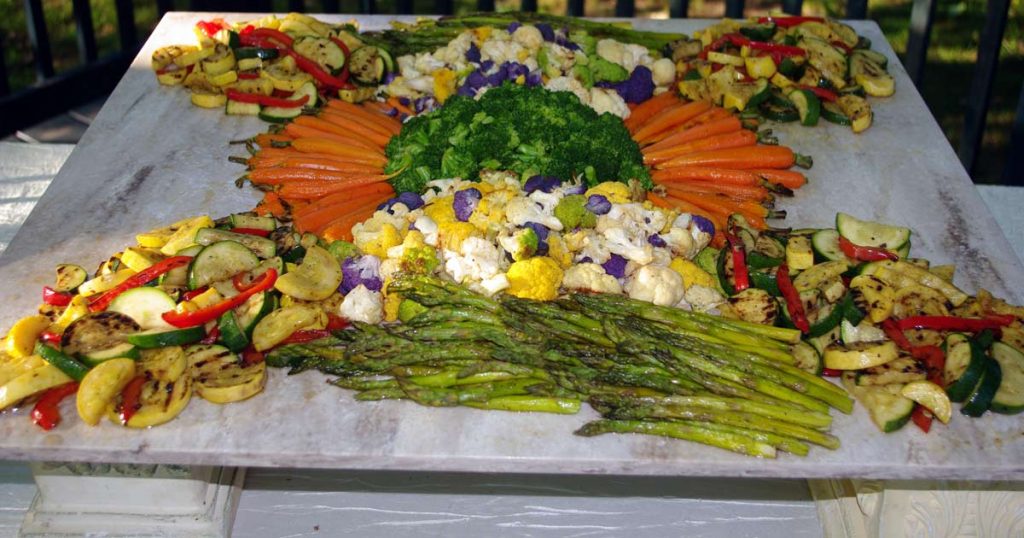 Creekside Grove Catering - veggie platter